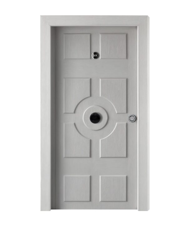 Beyaz Ahşap Laminat Çelik Kapı