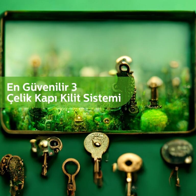 En Güvenilir 3 Çelik Kapı Kilit Sistemi
